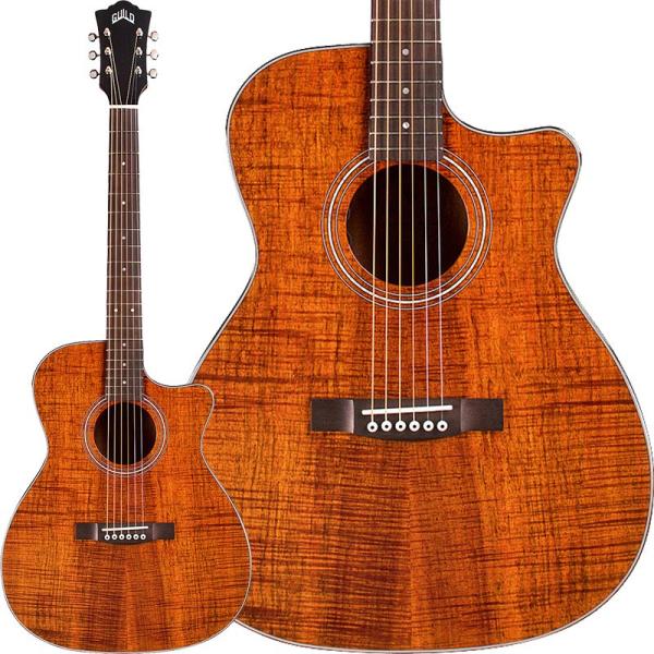 GUILD 【特価】  OM-260CE Deluxe Blackwood (Natural) ギル...