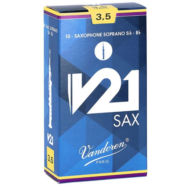 VANDOREN 「3.5」ソプラノサックス用リード バンドレン V21