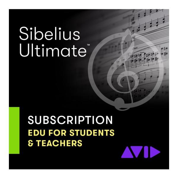 AVID Sibelius Ultimate サブスクリプション(1年) アカデミック版(9938-...