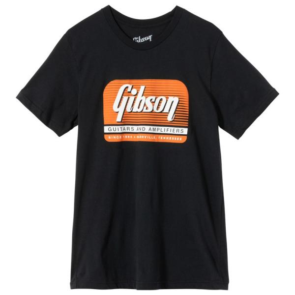 Gibson 【決算売り尽くしセール】 Guitars and Amplifiers Tee (Bl...