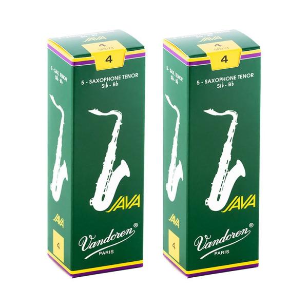 VANDOREN 【2個セット】《硬さ：4》テナーサックス用リード バンドレン JAVA (ジャバ)...