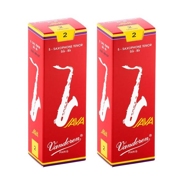 VANDOREN 【2個セット】《硬さ：2》テナーサックス用リード バンドレン JAVA (ジャバ)...