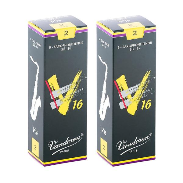 VANDOREN 【2個セット】《硬さ：2》テナーサックス用リード バンドレン V16 【宅配便発送...