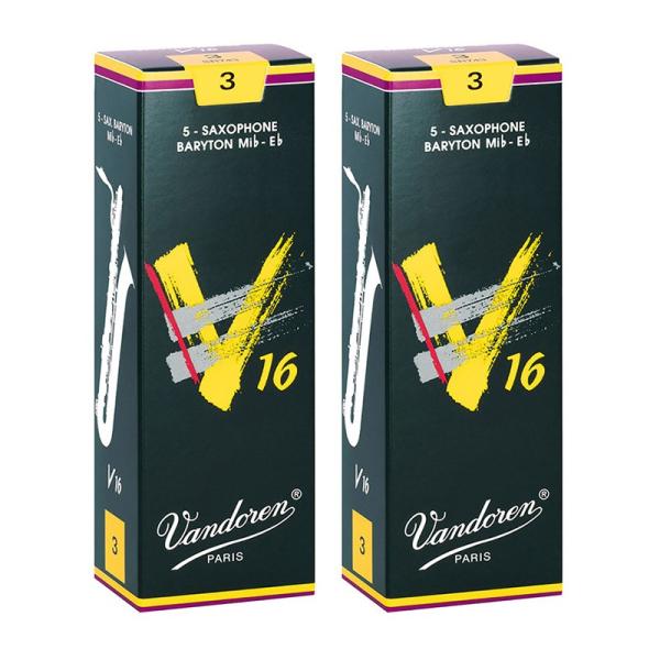 VANDOREN 【2個セット】《硬さ：3》バリトンサックス用リード バンドレン V16 【宅配便発...