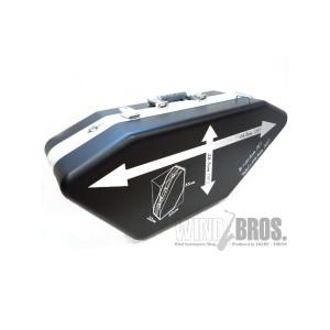 サックス　ダブルケース　スカイケース　中古品 NONAKA SKY CASE（スカイケース）アルトサックス＆ソプラノサックス
