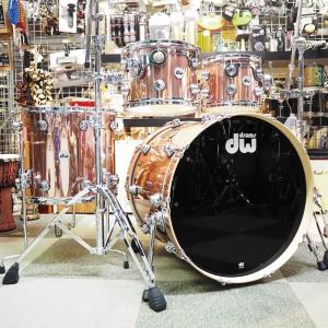 dw Collector’s Pure Maple 4pc Kit / 333 Shell [22BD，16FT，12&10TT / Rose Copper Finish Ply]｜ikebe-revole