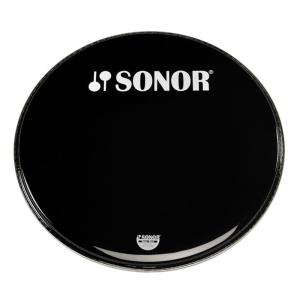 SONOR SN-BP20B/L [20インチ・バスドラム用ヘッド / ブラック / ロゴ]｜ikebe-revole