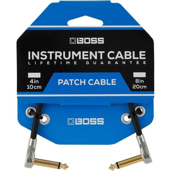 BOSS Patch Cable 20cm BPC-8 [L型-L型/パッチケーブル]