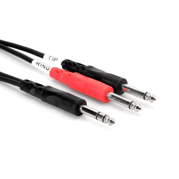 HosaTechnology STP-203　ステレオフォンオス-モノラルフォンオスx2 インサーシ...