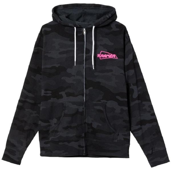 Gibson 【新楽器応援セール】 Kramer Camo Fullzip Hoodie (Blac...