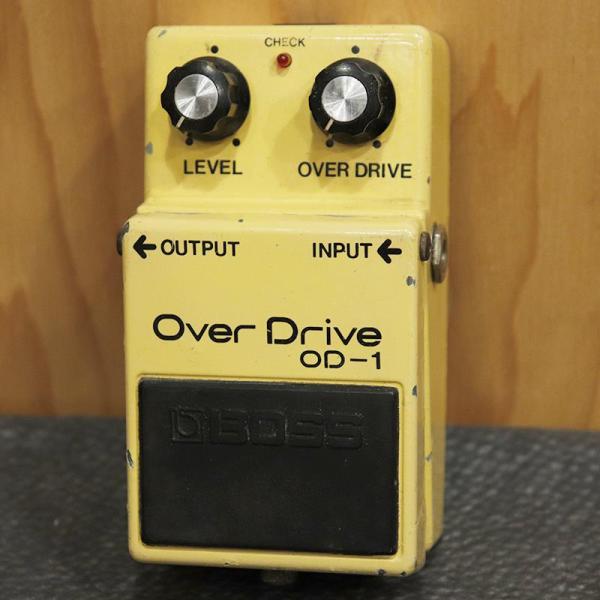 BOSS VINTAGE OD-1 Over Drive Long Dash Silver Scre...