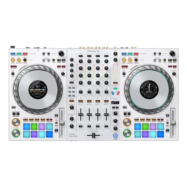 Pioneer DJ DDJ-FLX10-W 【ご購入特典 / LT-100B SILVER PCス...