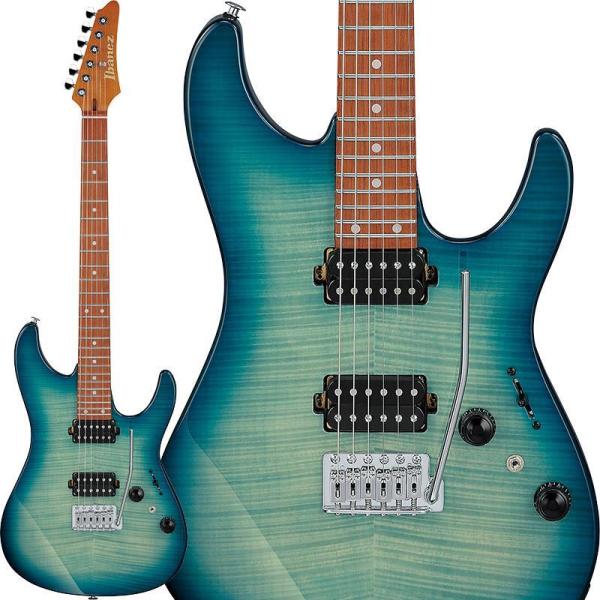 Ibanez AZ Standard AZ24S1F-TXB (Transparent Turquo...