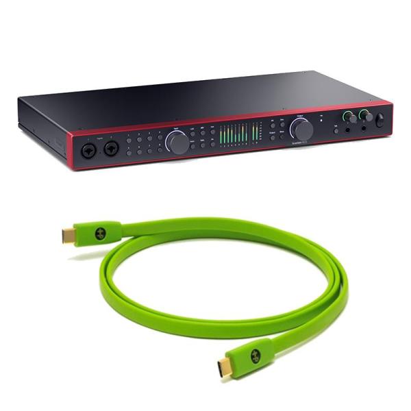 Focusrite Scarlett 18i20 Gen4 + OYAIDE製高品質USBケーブルセ...