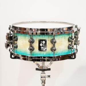 SONOR 【イケベ楽器店創業50周年記念モデル】SQ2 System Snare Drum - Maple Vintage 14x6 - Blue Burst on Scandinavian Birch