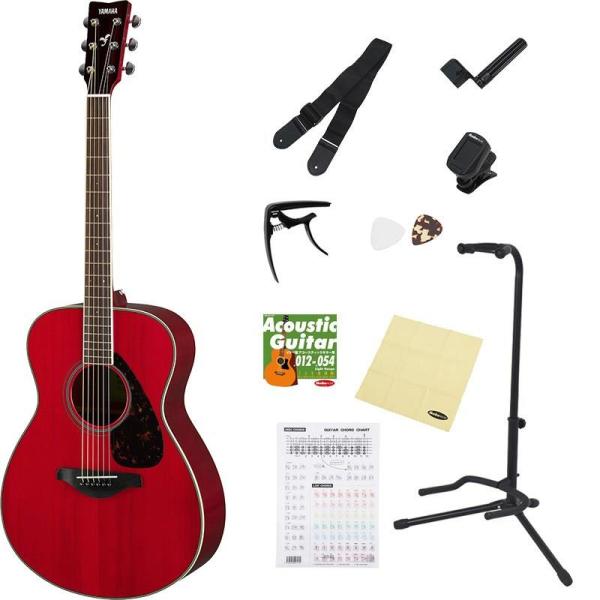 YAMAHA 【ビギナーさん応援！お得なアクセサリー10点セット付き！】FS820 (Ruby Re...