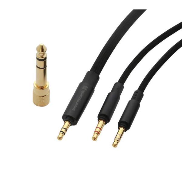 beyerdynamic Audiophile cable， 1.4 m (black)， text...
