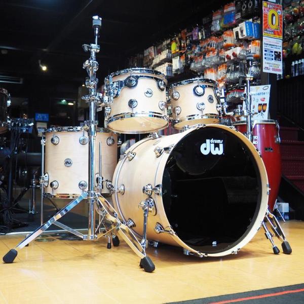 dw Collector's Pure Maple 4pc Drum Kit [BD22，FT16，...
