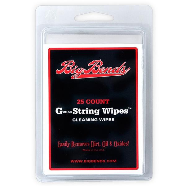 Big Bends Guitar String Wipes (25pcs)
