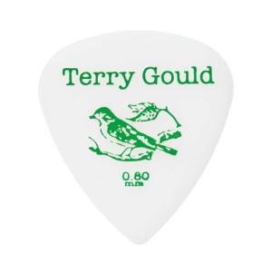 PICK BOY Terry Gould GUITAR PICK (WHITE/ティアドロップ型) [0.80mm]
