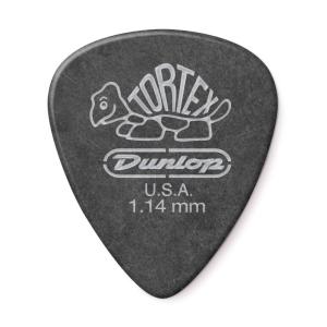 Dunlop (Jim Dunlop) 488R Tortex Pitch Black Gold Standard (1.14mm)