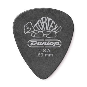 Dunlop (Jim Dunlop) 488R Tortex Pitch Black Gold Standard (0.60mm)