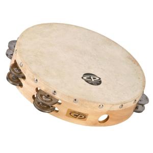 LP CP380 [CP 10 Wood Headed Tambourine， Double Row Jingles]｜ikebe