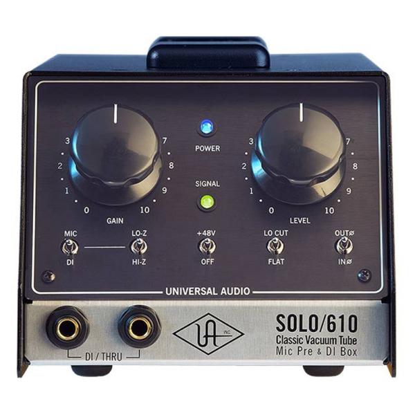 Universal Audio SOLO 610(1ch真空管プリアンプ・DI)(国内正規品)(ユニ...