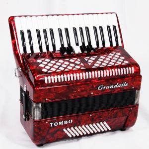 Hohner (アコーディオン専門店・出荷前検品発送)Bravo II 48 RED