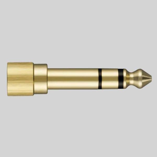 SHURE HPAQA1 スレッド1/4アダプター(ヘッドフォン変換プラグ/スクリュータイプ）