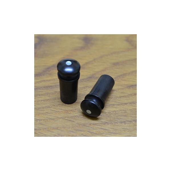 Birdland エンドピン エボニー パールドット 12.4mm