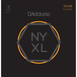 D’Addario NYXL Series Electric Guitar Strings NYXL1046-3P［3セットパック］
