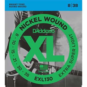 D’Addario XL Nickel Guitar Strings EXL130の買取情報