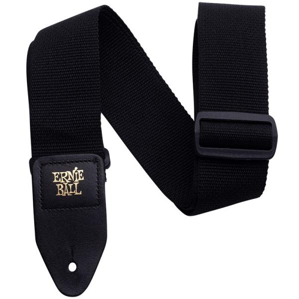 ERNIE BALL Black Polypro Guitar Strap [#P04037]