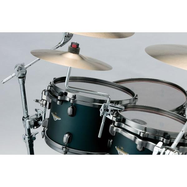 TAMA MC8 [フープグリップ クランプ] &amp; ZCYEL [Z型ロッド シンバル用ロング]【タ...