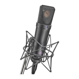 NEUMANN U87Ai mt Studio Set(マットブラック) (専用サスペンション・専用ケースセット)(国内正規品・3年保証)(ノイマン)(コンデンサーマイク)