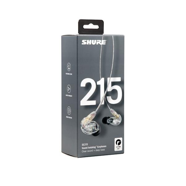 SHURE 【GWゴールドラッシュセール】SE215-CL-A(クリア)(SE215CL-A)(国内...