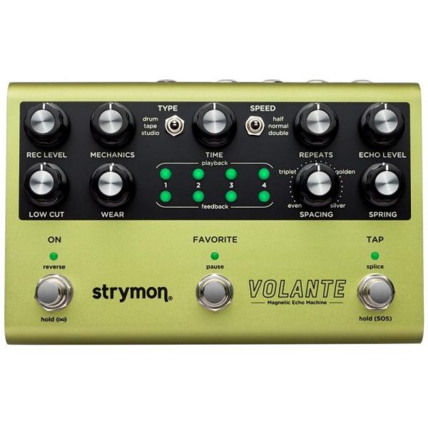 strymon VOLANTE【Magnetic Tape Delay】（ストライモン）マルチディレ...