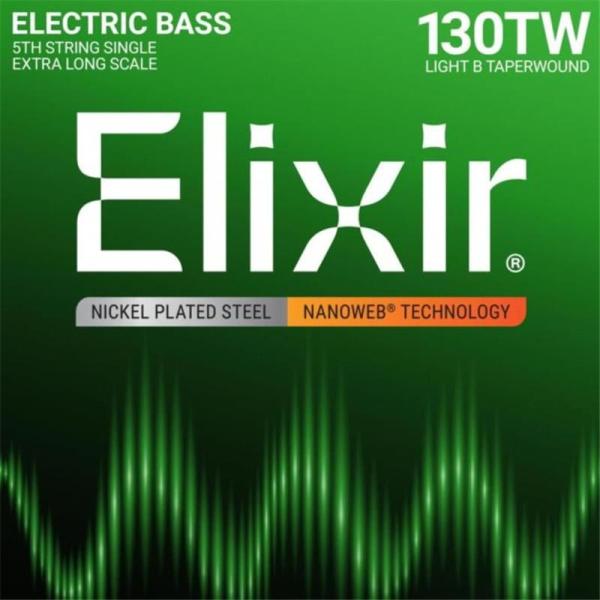 ELIXIR Nickel Plated Stell Bass Strings with ultra...