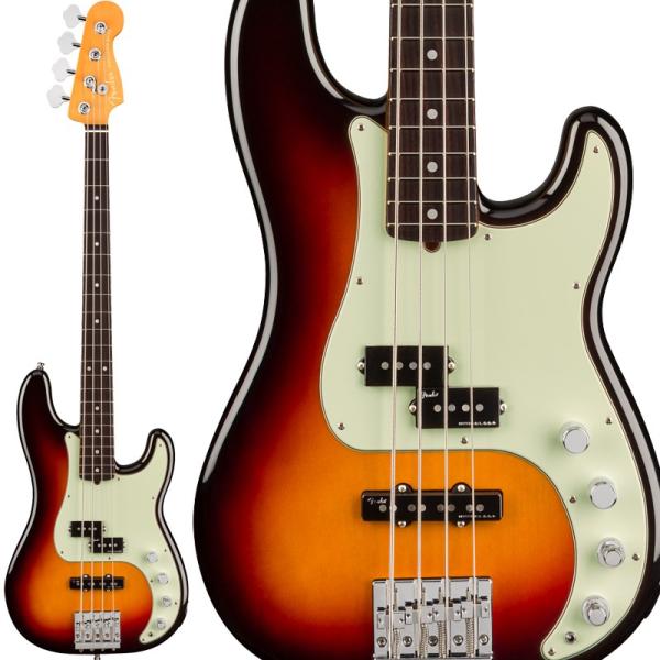 Fender USA American Ultra Precision Bass (Ultrabur...