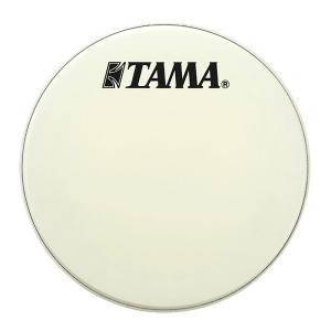 TAMA CT18BMSV [White Coated Heads TAMA logo / 18]【バスドラム用フロントヘッド】【お取り寄せ品】｜ikebe