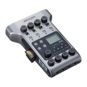 ZOOM PodTrak P4(4-Track Podcast Recorder)｜ikebe