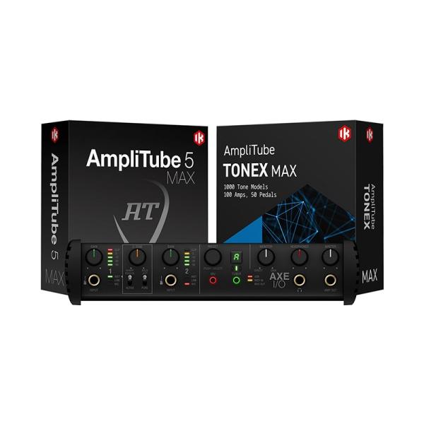 IK Multimedia AXE I/O + AmpliTube 5 MAX + TONEX MA...