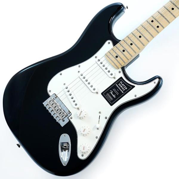 Fender MEX Player Stratocaster (Black/Maple) [Made...