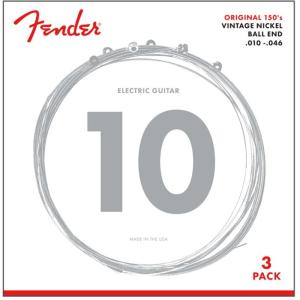 Fender USA 【新楽器応援セール】 ORIGINAL PURE NICKEL 150R GUITAR STRINGS 3-PACK (#0730150310)