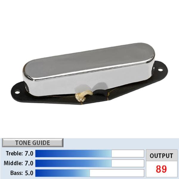 DiMarzio Twang King Neck [DP172] (Chrome)【安心の正規輸入品...