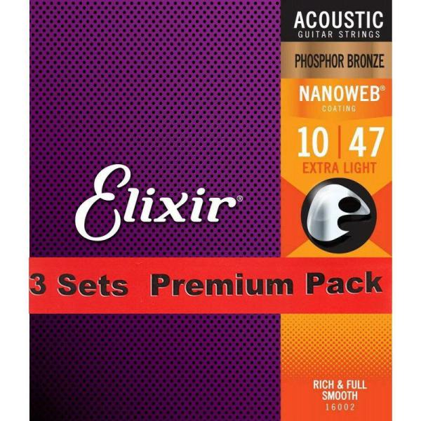 ELIXIR Acoustic Phosphor Bronze with NANOWEB Coati...