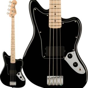 Squier by Fender Affinity Series Jaguar Bass H (Black/Maple)｜ikebe