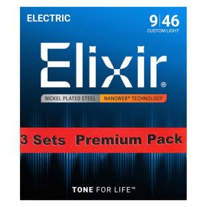 ELIXIR ニッケル弦 3セット #12027の買取情報
