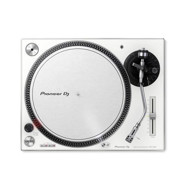 Pioneer DJ PLX-500-W ターンテーブル 【今ならレコードクリーナープレゼント】